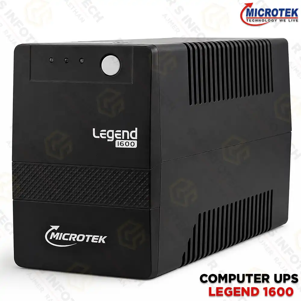 MICROTEK LEGEND 1600VA 960W LINE INTERACTIVE UPS | MODIFIED SINE WAVE (2+1 YEAR)