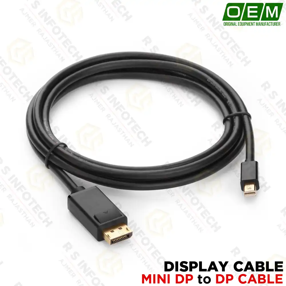 MINI DISPLAYPORT TO DISPLAYPORT CABLE 3 METER CABLE