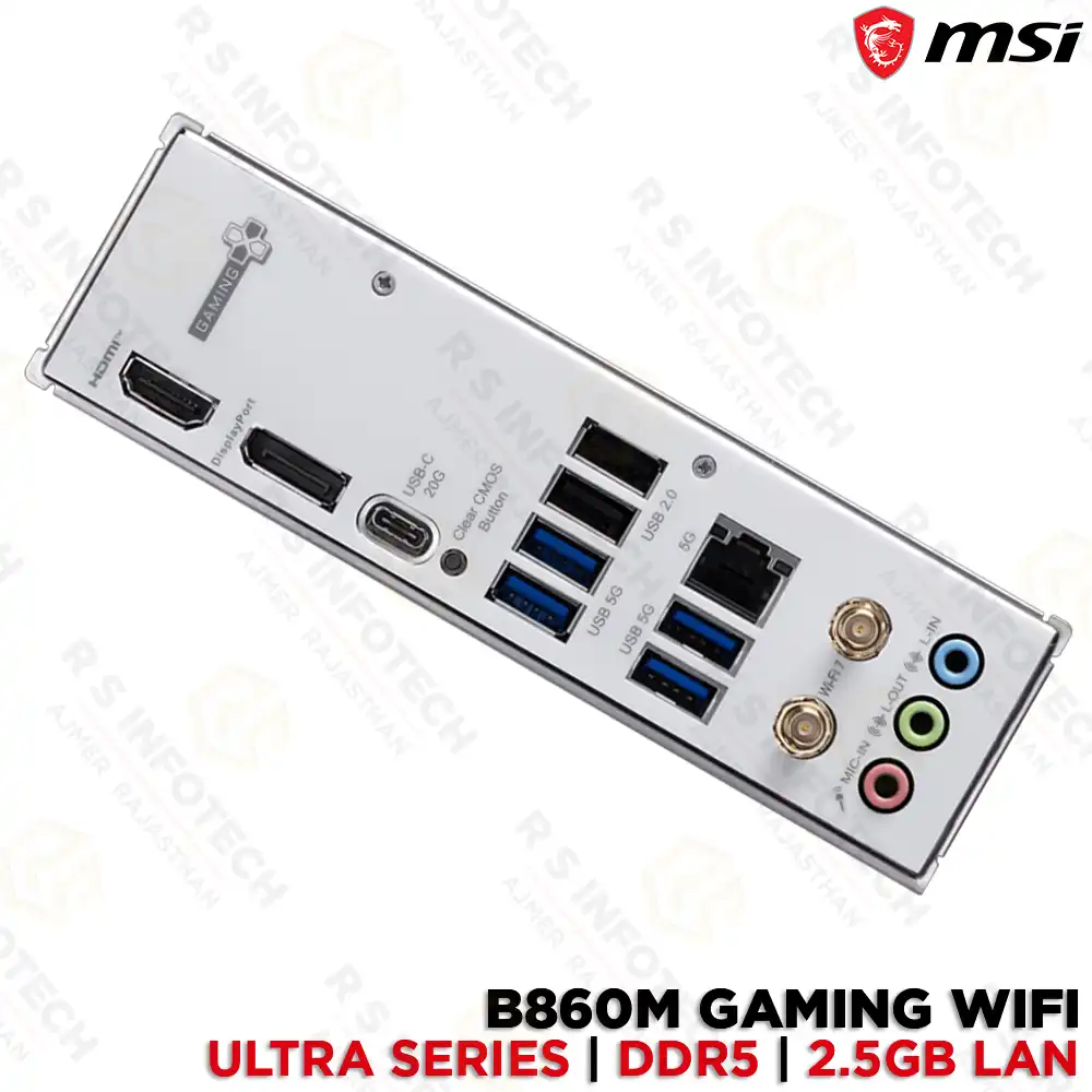 MSI B860M GAMING WIFI DDR5 ULTRA SERIES 2 MOTHERBOARD