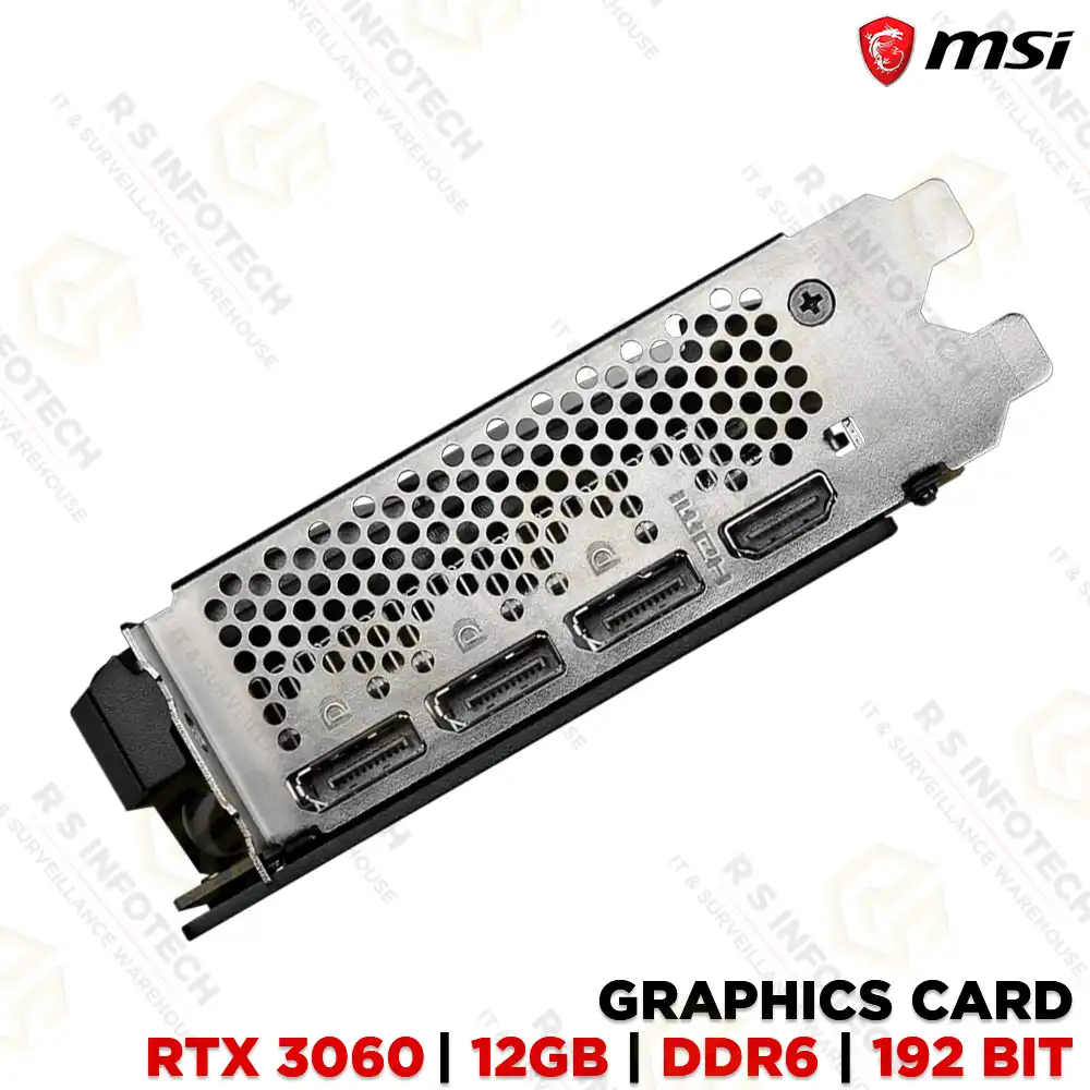 MSI GEFORCE RTX 3060 VENTUS 2X 12G OC 12GB GDDR6 DUAL FAN GPU