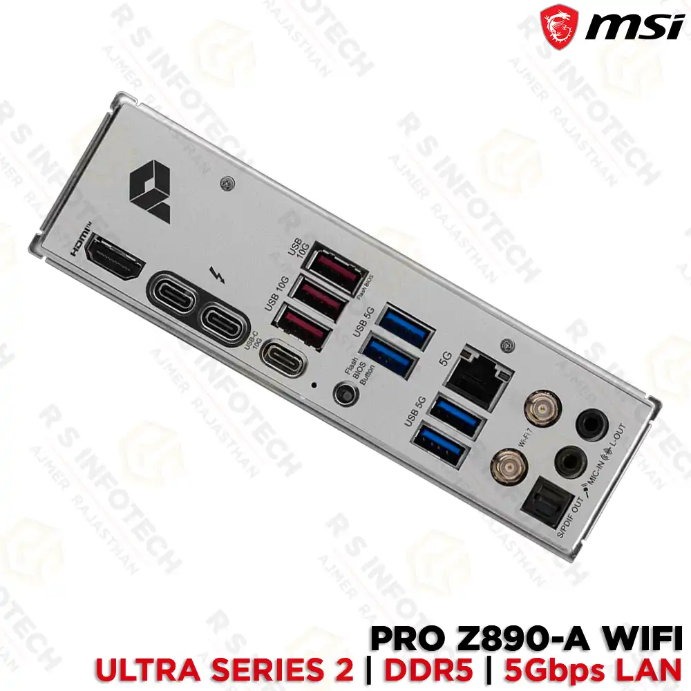 MSI PRO Z890-A WIFI-7 DDR5 LGA 1851 ULTRA SERIES 2 MOTHERBOARD