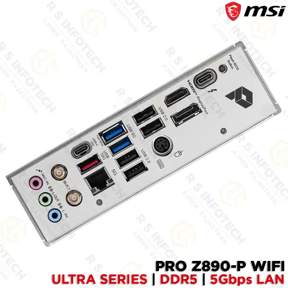 MSI PRO Z890-P WIFI GAMING WIFI DDR5 ULTRA SERIES 2 MOTHERBOARD