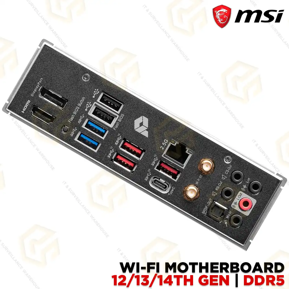 MSI PRO Z790-A WIFI DDR5 MOTHERBOARD 12TH/ 13TH/ 14TH GEN | LGA1700 SOCKET