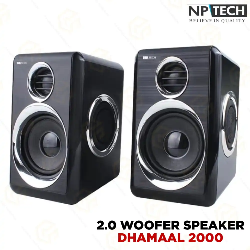 NPTECH 2.0 USB SPEAKER NP-2000 DHAMAL (1YEAR)