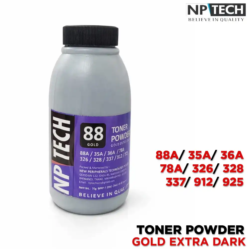 NPTECH GOLD POWDER 70GM 88A/78A/925/337