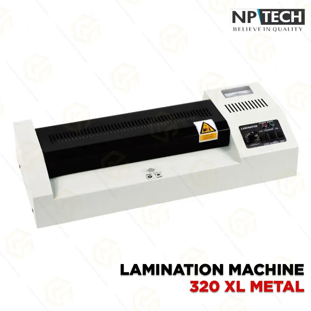 NPTECH A3/A4 LAMINATION MACHINE 320 XL METAL BODY (1YEAR)