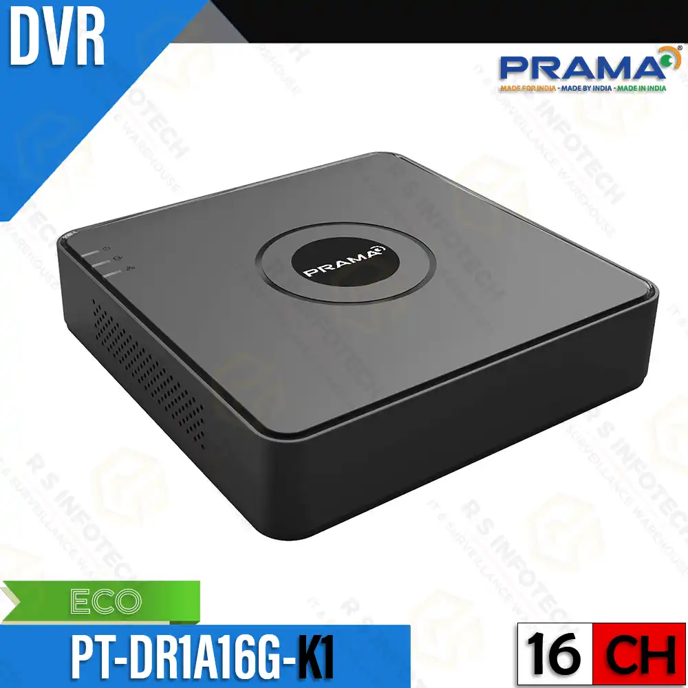 PRAMA PT-DR1A16G-K1 16CH ECO DVR