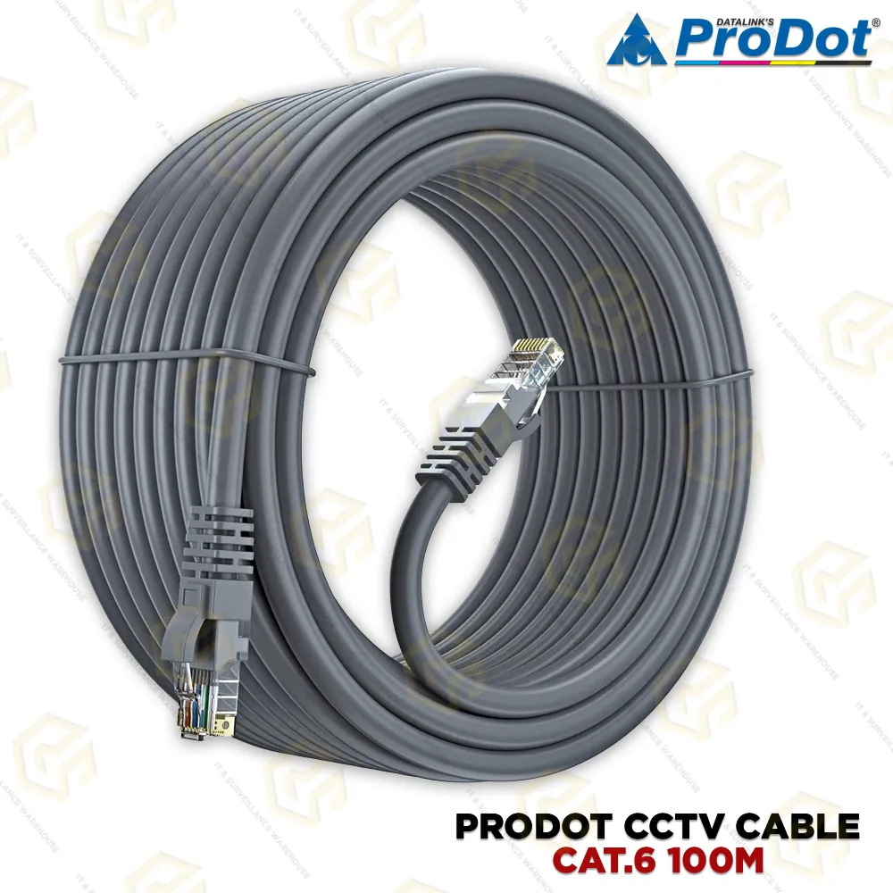 PRODOT STANDARD CAT.6 INDOOR CABLE 100MTR