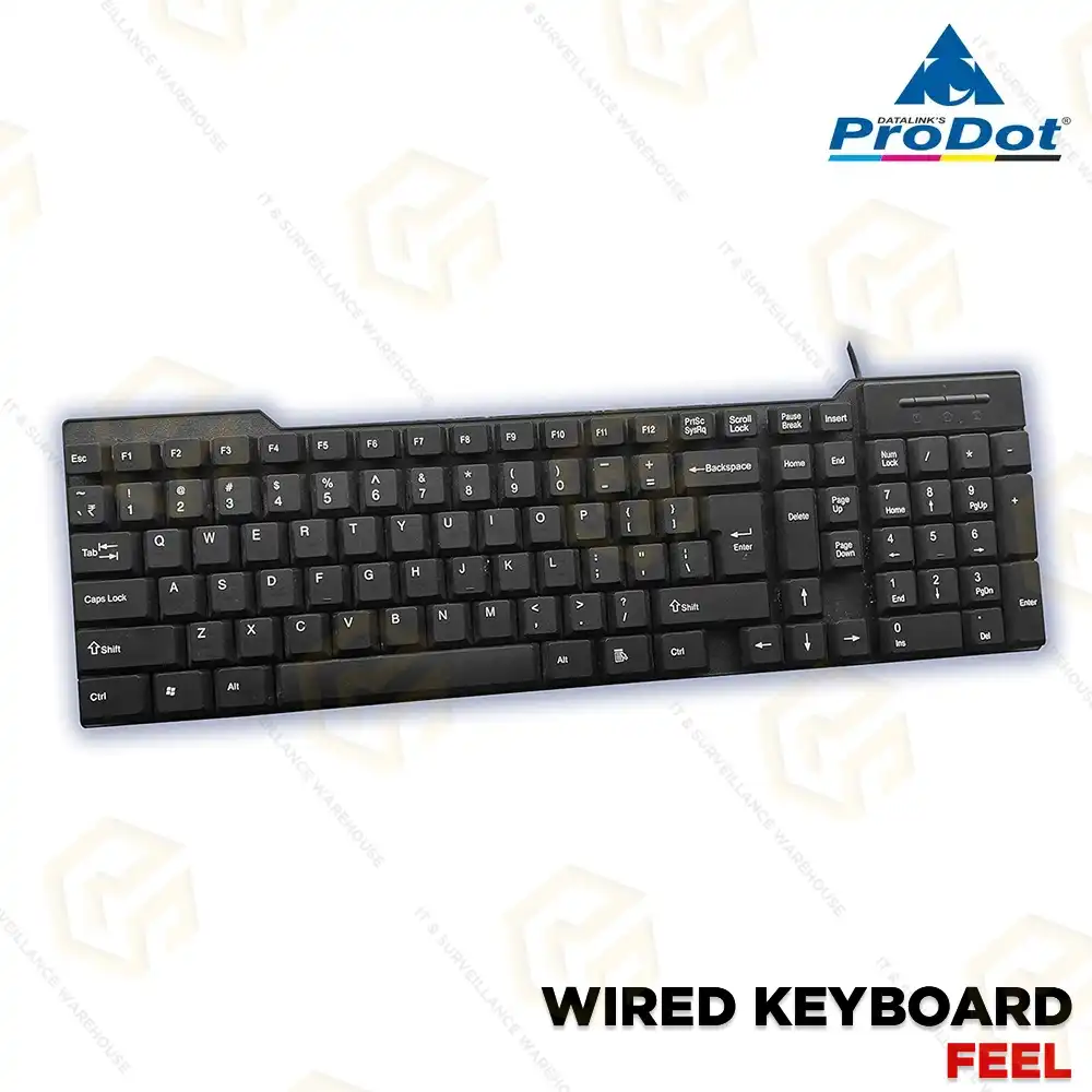 PRODOT USB KEYBOARD KB-FEEL (1YEAR)