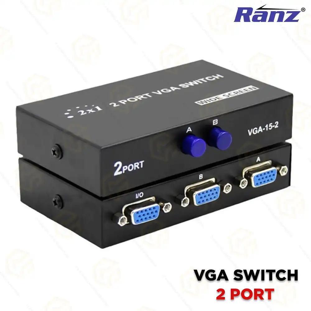 RANZ 2 PORT VGA SWITCH