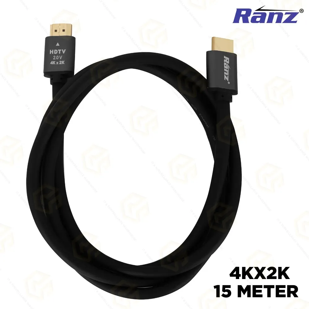 RANZ 15MTR 4KX2K HDMI CABLE