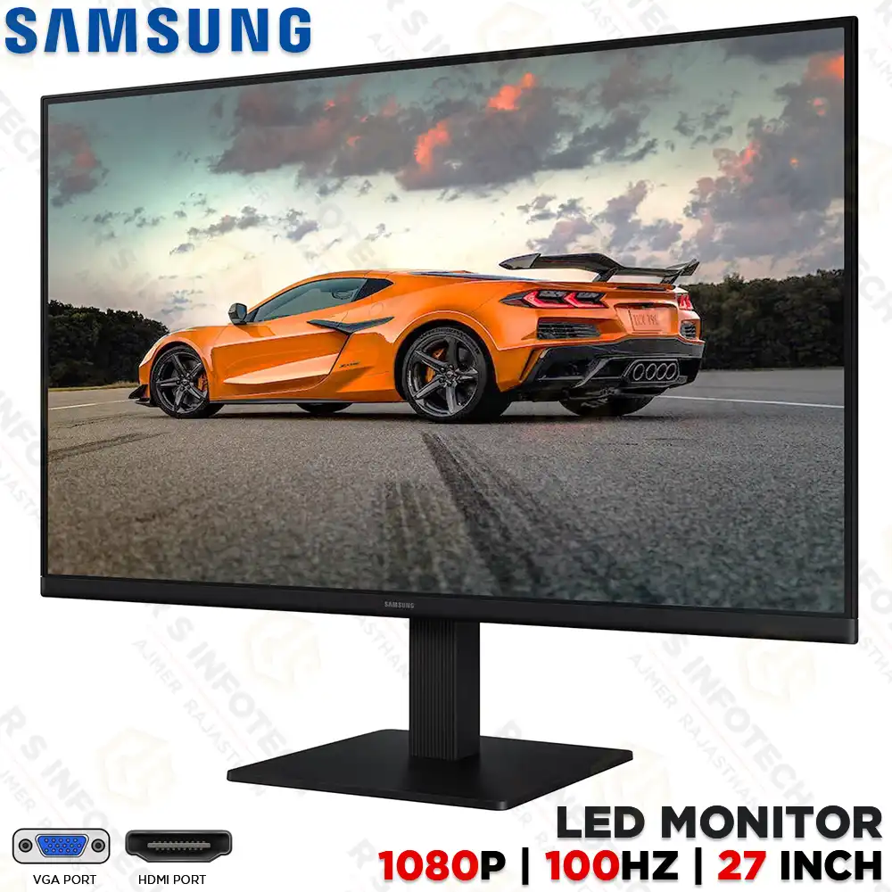 SAMSUNG LS27D304GA 27″ IPS MONITOR | FHD 100HZ | HDMI + VGA | EYE CARE