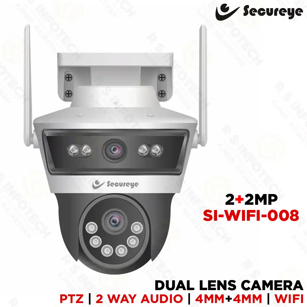 SECUREYE DEFENDER DUO SI-WIFI-008 2MP+2MP DUAL-LENS WIFI SMART PT CAMERA | DUO LINKASGE