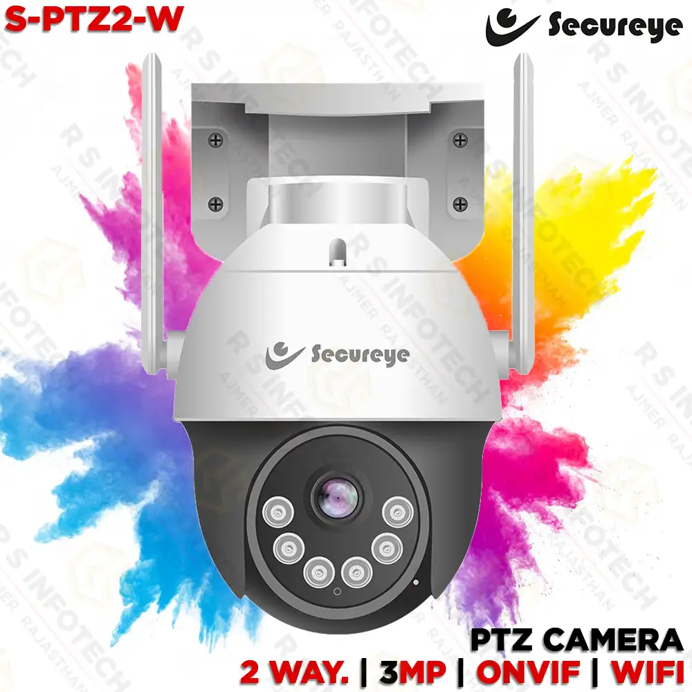 SECUREYE S-PTZ2-W 3MP WIFI PT CAMERA | SPP-LENSGUARD WI-FI ONVIF CAMERA