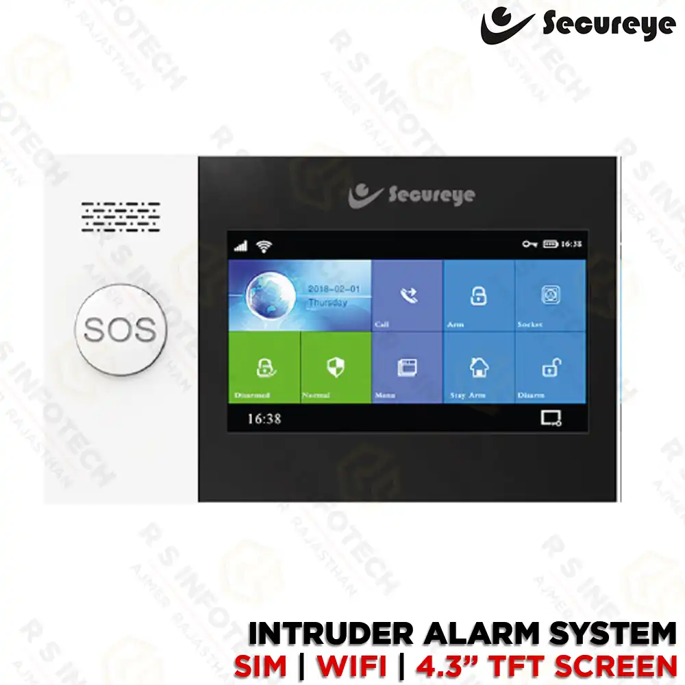 SECUREYE SC-S-AL380 WIRELESS INTRUDER ALARM SYSTEM (4G+WI-FI )