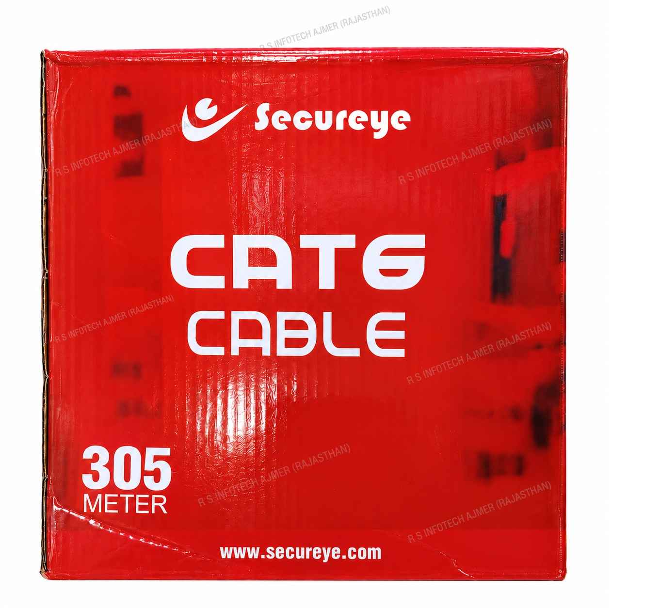 SECUREYE SC-S-C6-305M-1E CAT.6 305MTR INDOOR COOPER CABLE