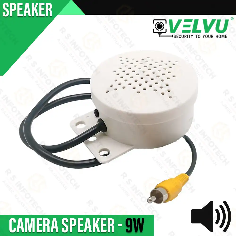 SPEAKER FOR CCTV CAMERA 10W WITH ARC CONNECTOR TWO WAY SPEAKER(9W)