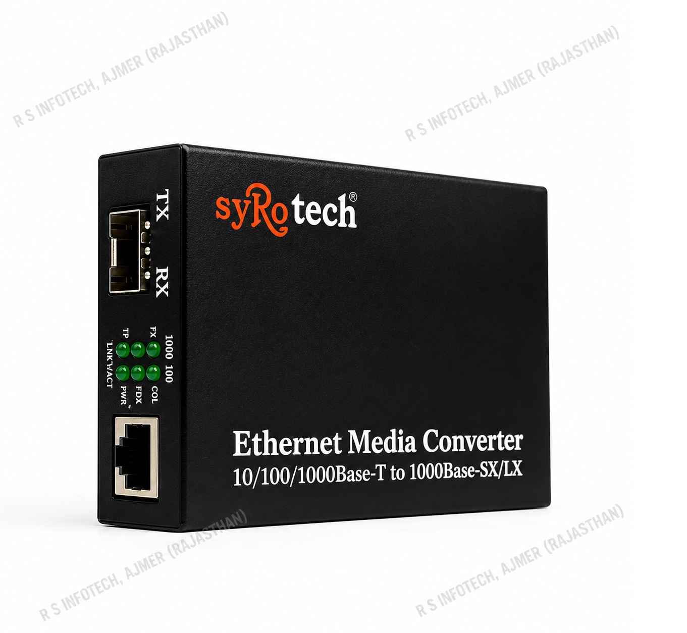 SYROTECH GOMC-1312-SFP GIGABIT SFP ETHERNET MEDIA CONVERTER