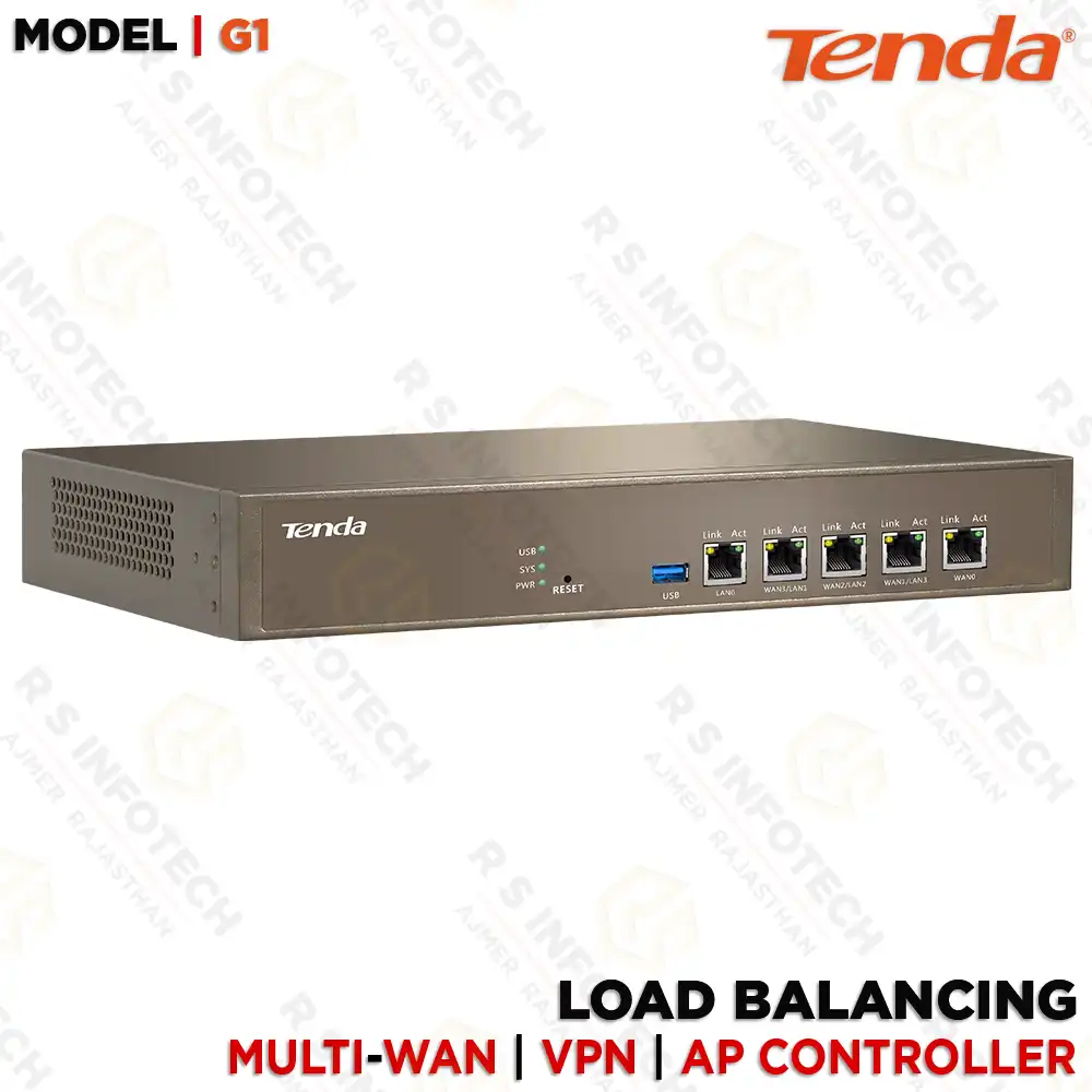 TENDA G1 VPN ROUTER GATEWAY LOAD BALANCER | FIREWALL ROUTER