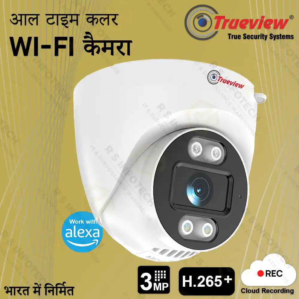 TRUEVIEW 3MP WIFI DOME CAMERA (T18237-A)