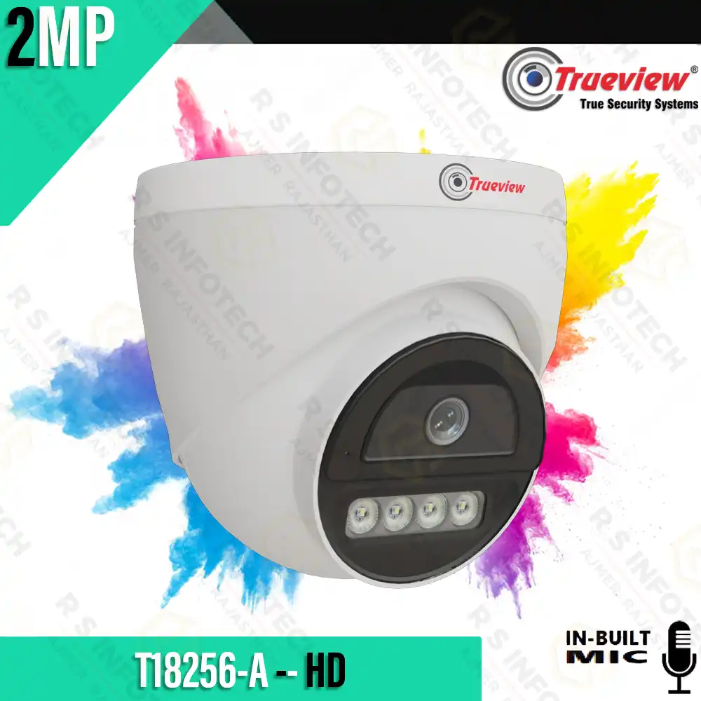 TRUEVIEW T18256-A 2MP DUAL LIGHT HD DOME CAMERA (2 YEAR)