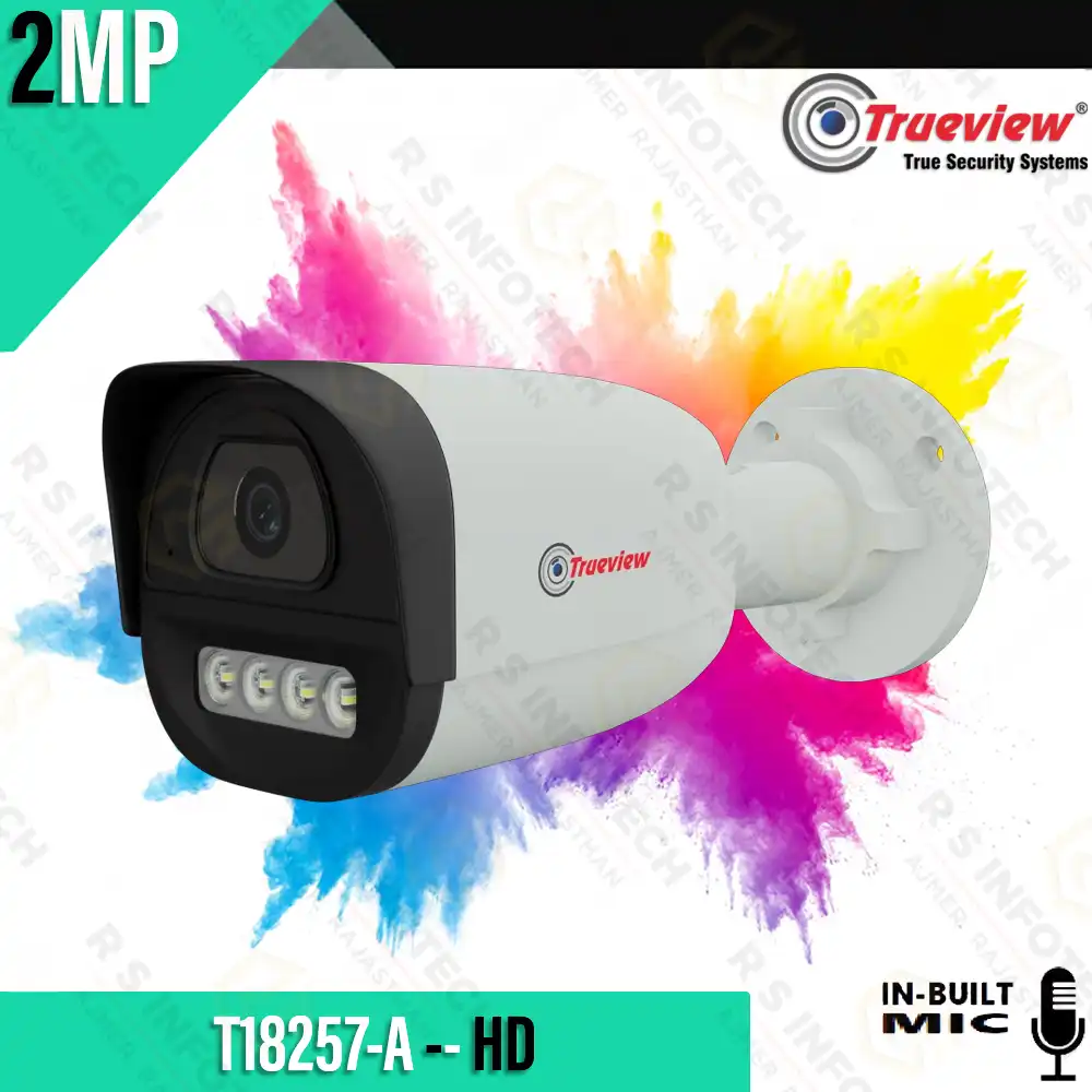 TRUEVIEW T18257-A 2MP DUAL LIGHT COLOR HD BULLET CAMERA (2 YEAR)