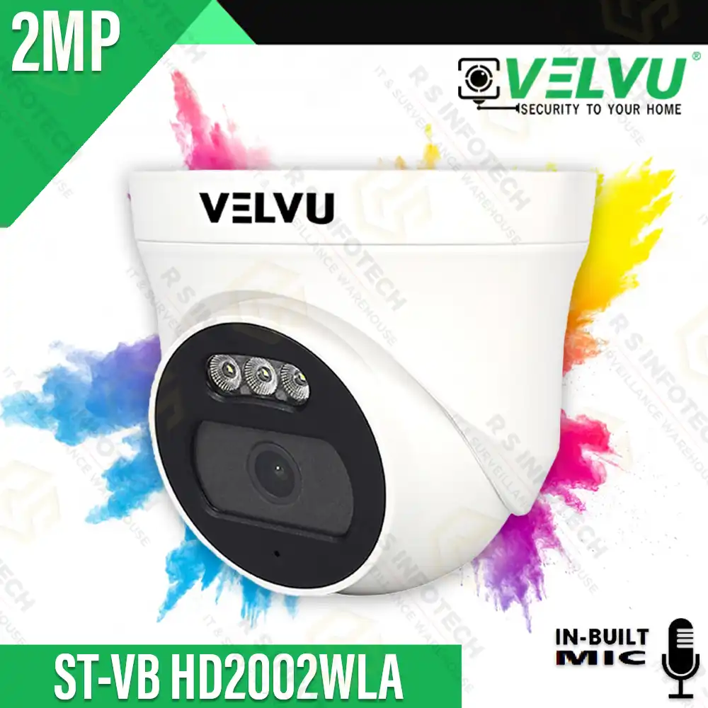 VELVU 2MP HD DOME HD2002WLA (COLOR+MIC)