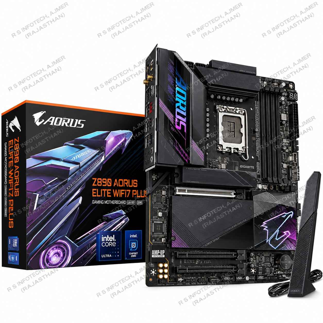 Z890 AORUS ELITE WIFI7 PLUS CORE ULTRA SERIES2 LGA1851 DDR5 MOTHERBOARD