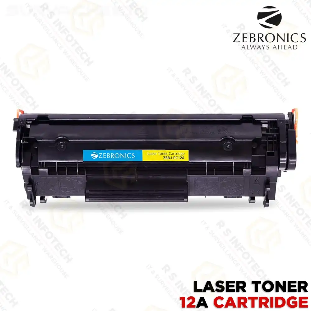 ZEBRONICS 12A TONER CARTRIDGE LPC12A FOR HP/ CANON PRINTERS