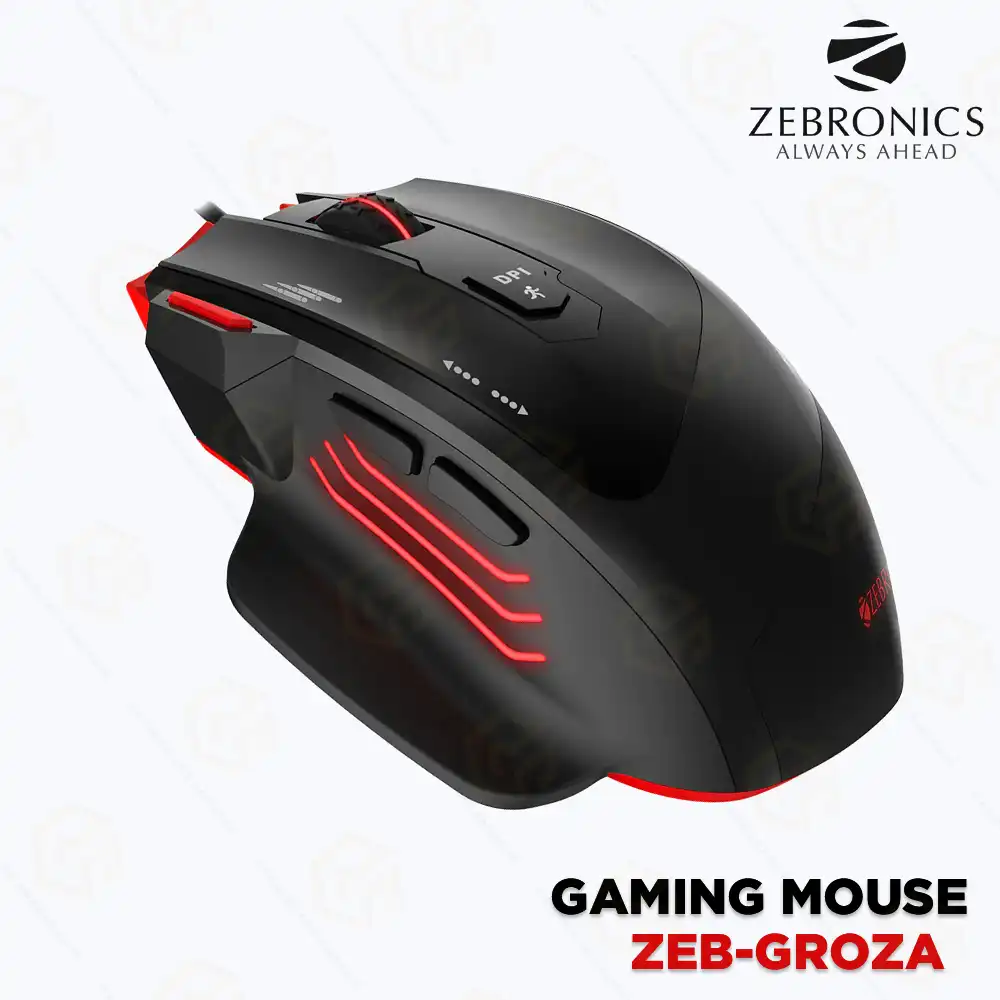 ZEBRONICS GAMING MOUSE ZEB-GROZA