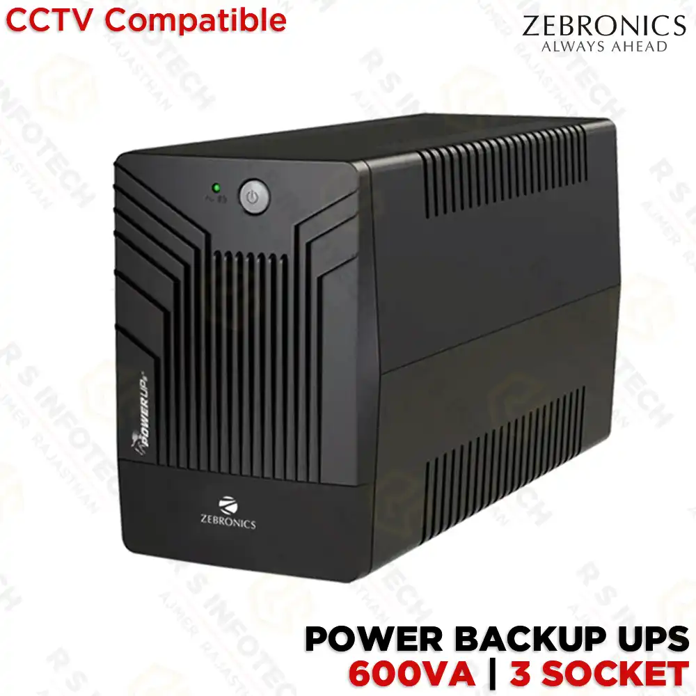 ZEBRONICS MLS-750 POWER 600VA UPS FOR CCTV