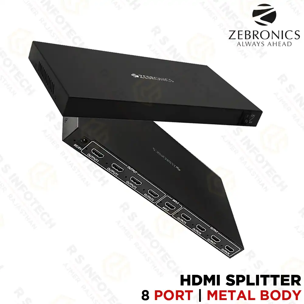 ZEBRONICS ZEB-HS800M HDMI SPLITTER